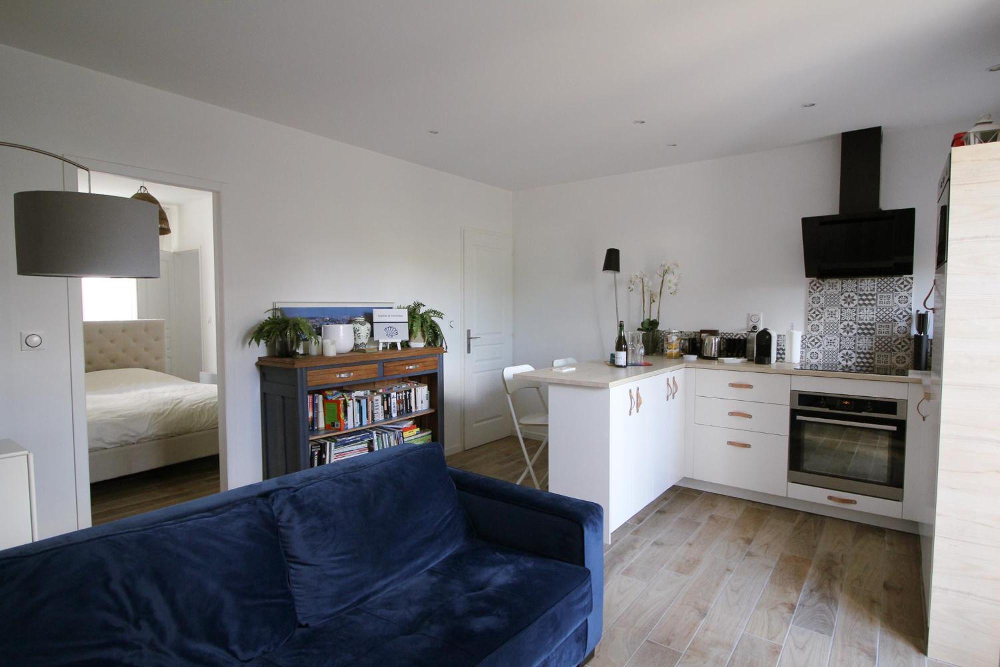 Appartement Avec Terrasse Privee, Plage A Pied Saint-Aubin-Sur-Mer  Exteriér fotografie