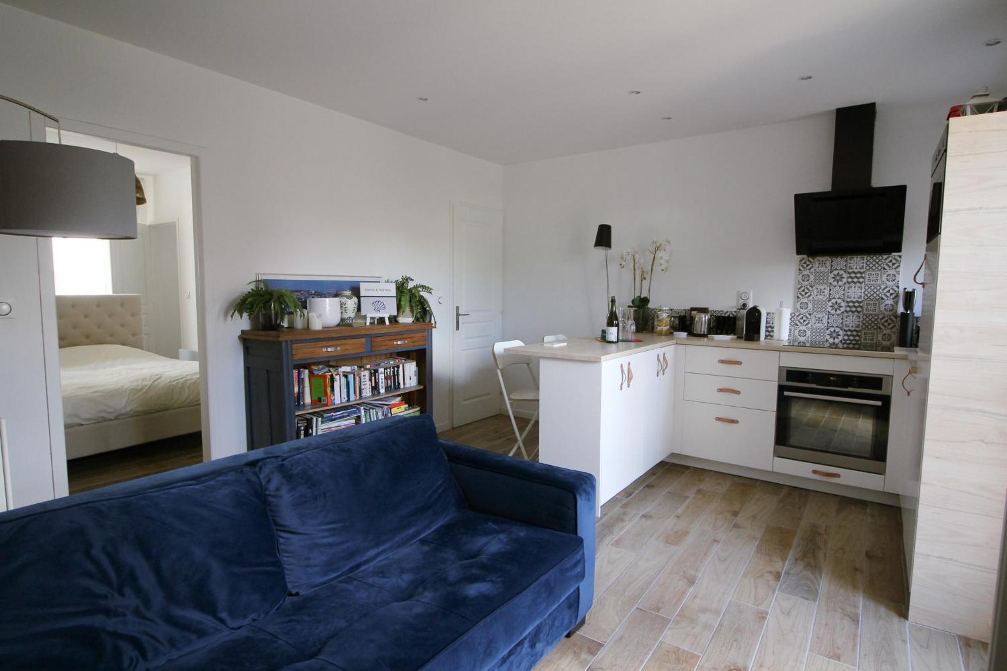 Appartement Avec Terrasse Privee, Plage A Pied Saint-Aubin-Sur-Mer  Exteriér fotografie