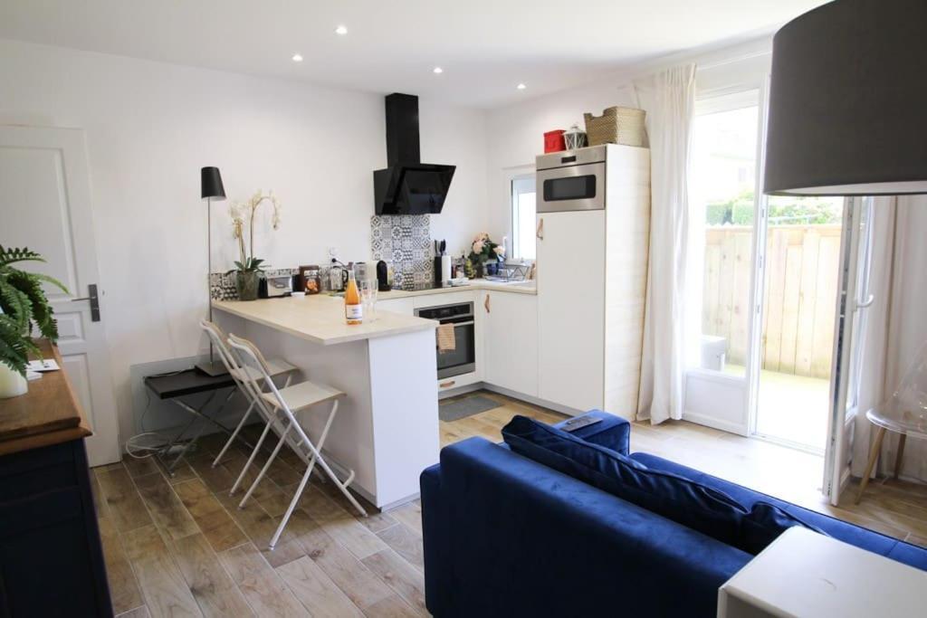 Appartement Avec Terrasse Privee, Plage A Pied Saint-Aubin-Sur-Mer  Exteriér fotografie