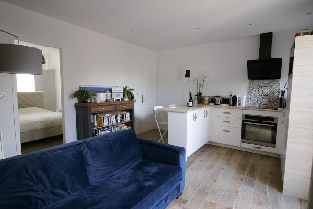 Appartement Avec Terrasse Privee, Plage A Pied Saint-Aubin-Sur-Mer  Exteriér fotografie